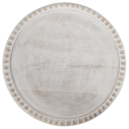 Patera na ciasto DENDERA Drewno mango Jasnobrązowy