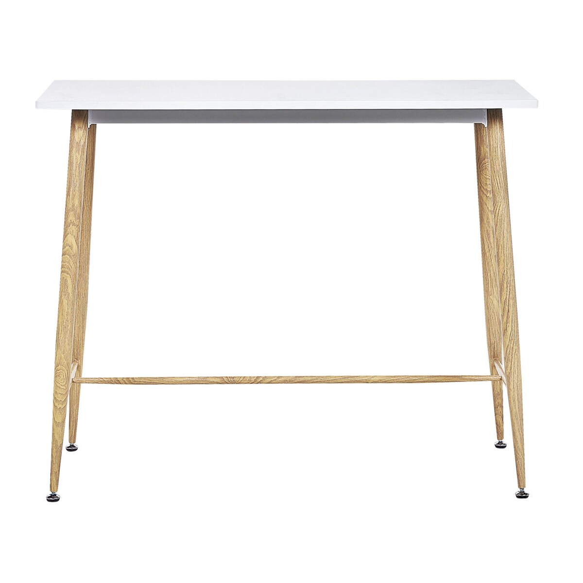 Stół barowy CHAVES Biały 110 cm 50 cm