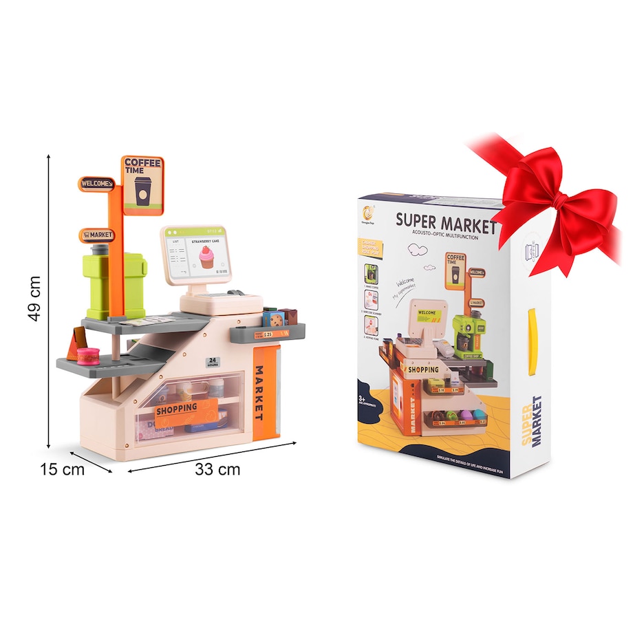 Kasa fiskalna sklepowa interaktywna dla dzieci ekspress Ricokids 782200