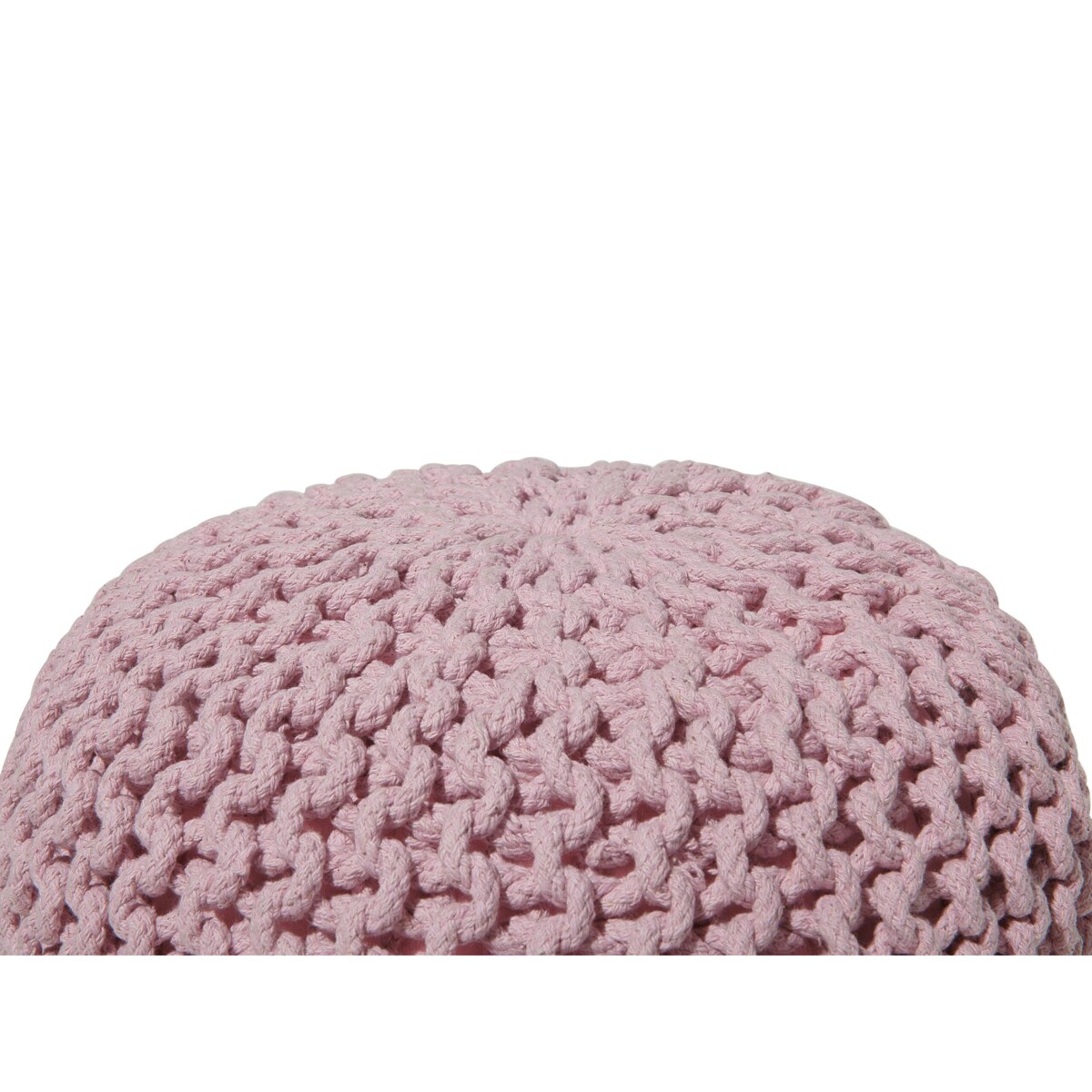 Puf 40 x 25 cm różowy CONRAD