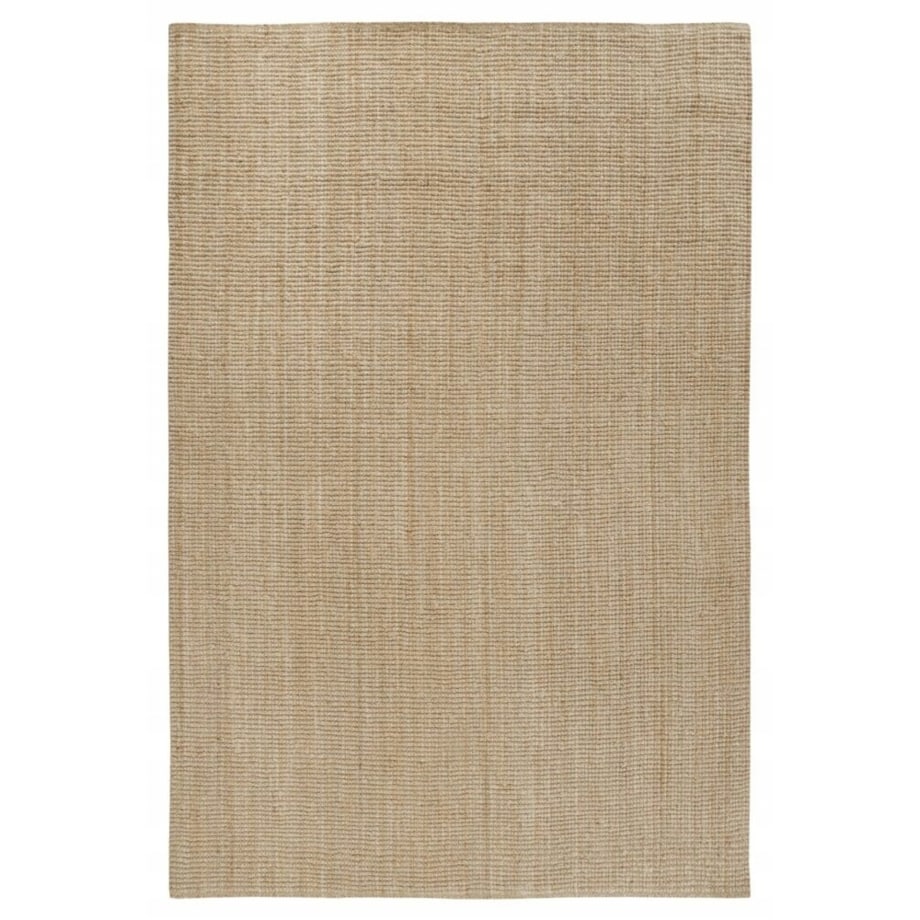 Dywan jutowy do salonu 120x170cm, naturalny beżowy dywan z juty