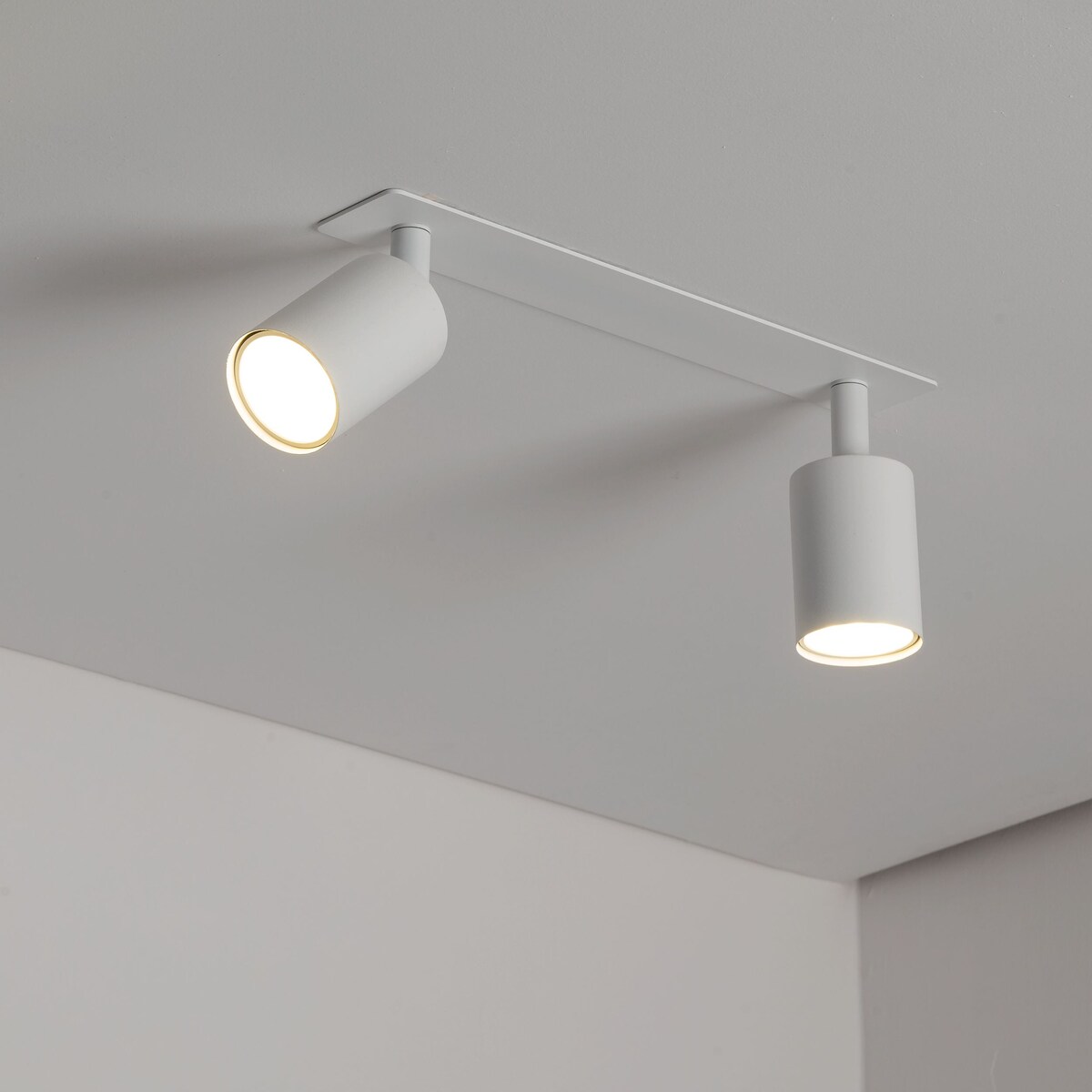 Lampa podtynkowa spot NEX WHITE 10803 TK Lighting biała 2xGU10 ruchomy reflektor sufitowy metalowy