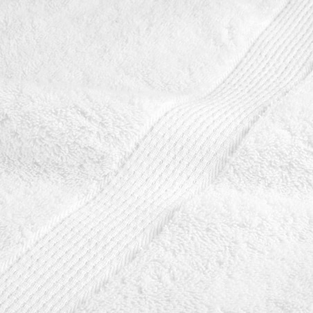 vidaXL Ręczniki premium, SOLUND, 2 szt., białe, 100x150 cm, 600 g/m²