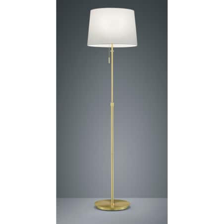 Podłogowa lampa sypialniana Lyon 409100308 złota biała
