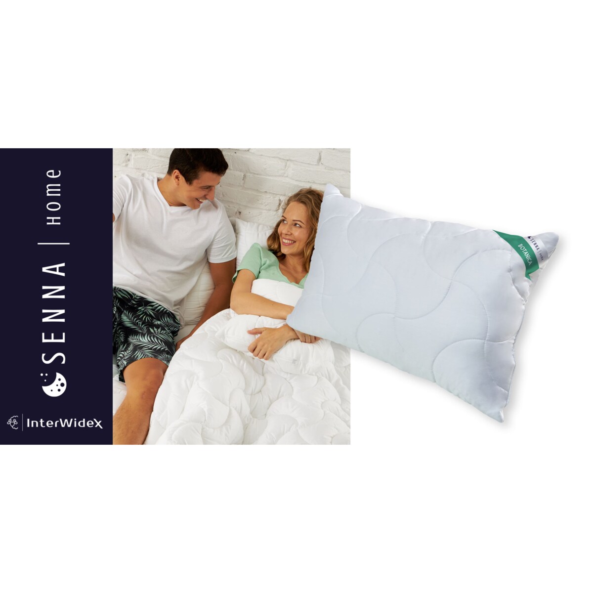 Poduszka 50x60 BOTANICA ECO Senna Home