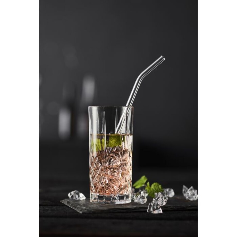 Szklanki wysokie ze szkła kryształowego Melodia 360 ml 6 sztuk 916105