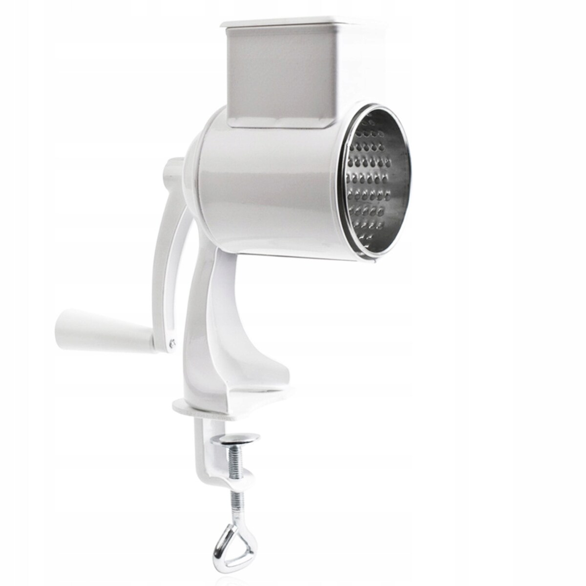 MASZYNKA RĘCZNA MŁYNEK czeski emaliowany do mielenia bułki żywności orzechy