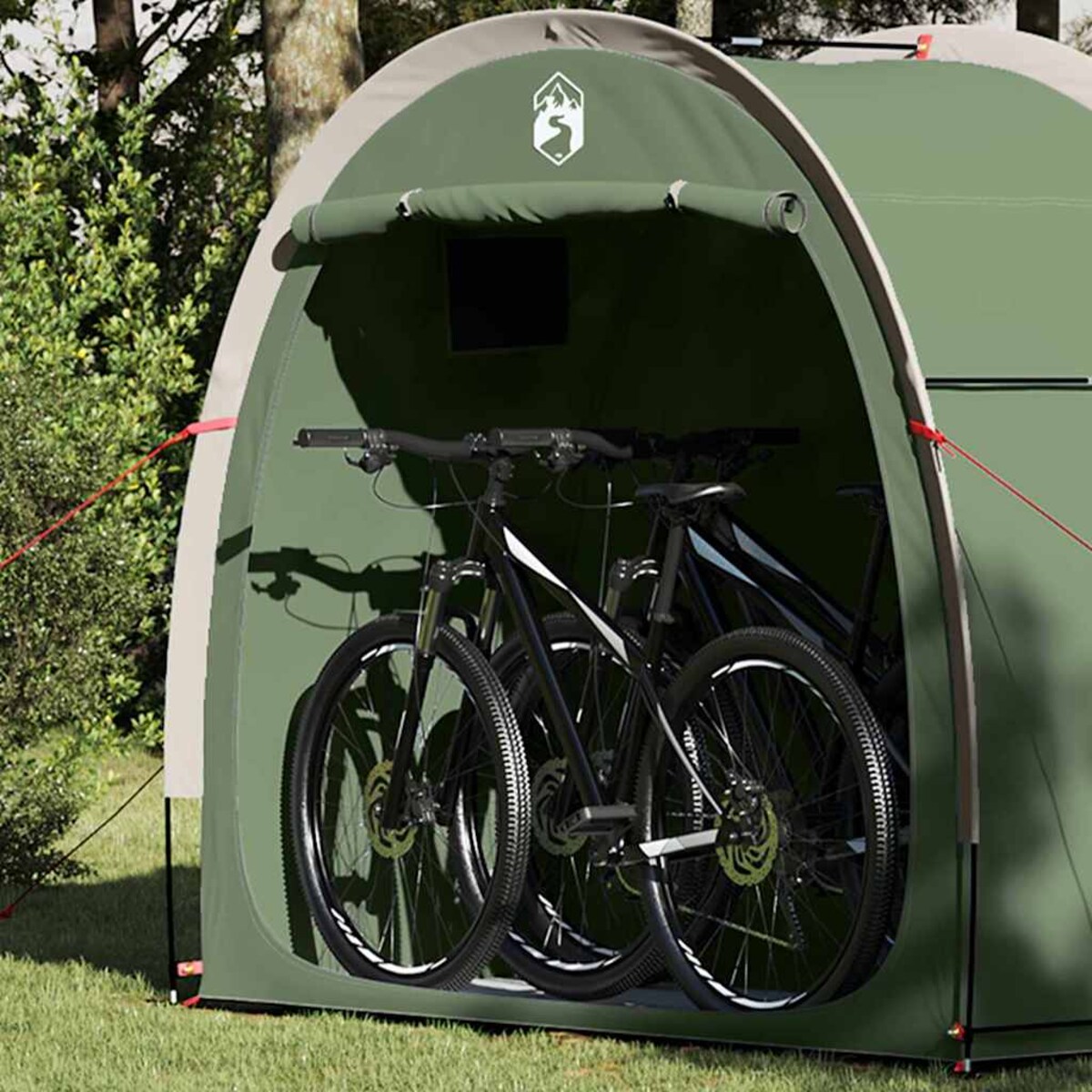 vidaXL Namiot do przechowywania rowerów Zielony 210 x 90 x 174 cm