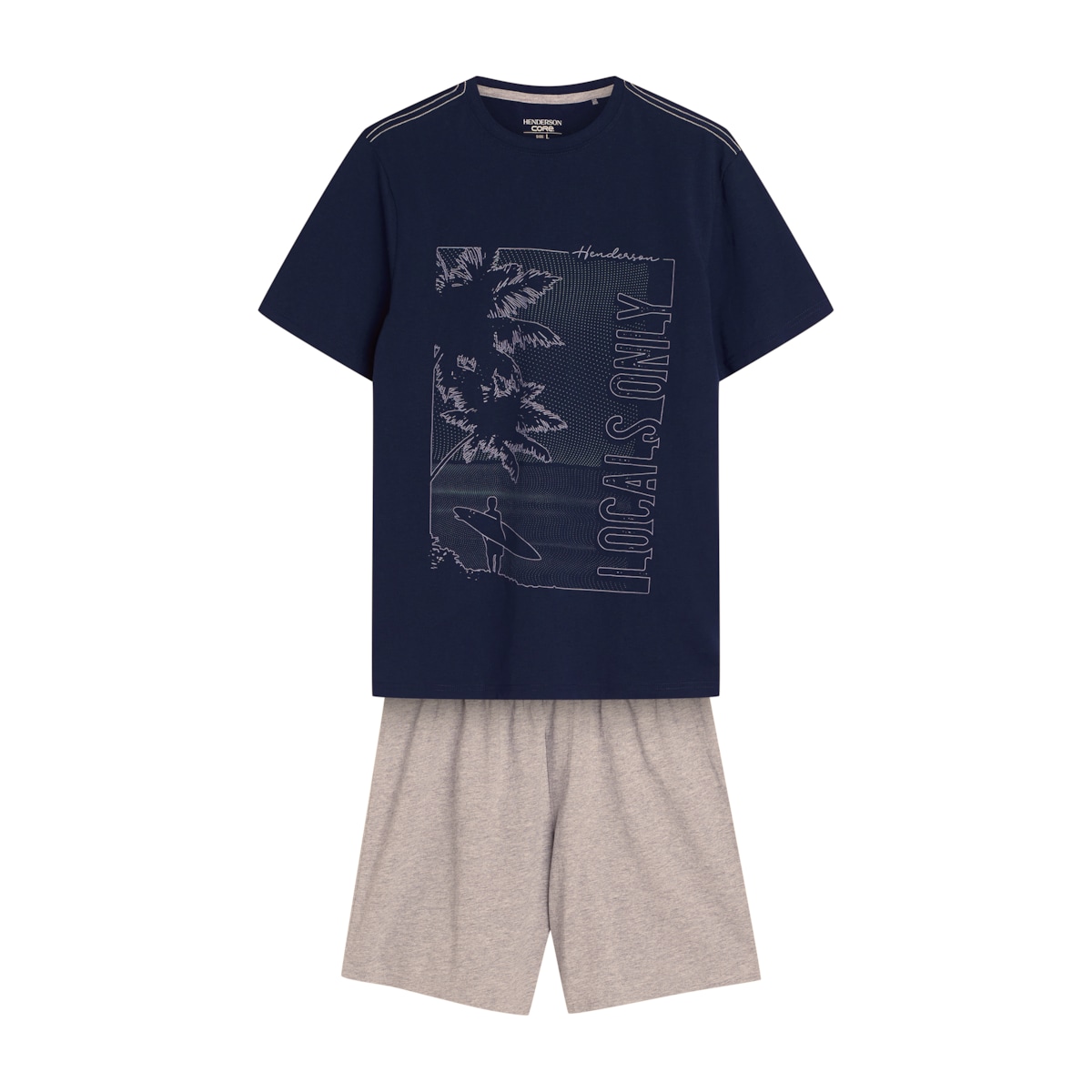 Piżama Surf 42598-59X Granatowy, XXL