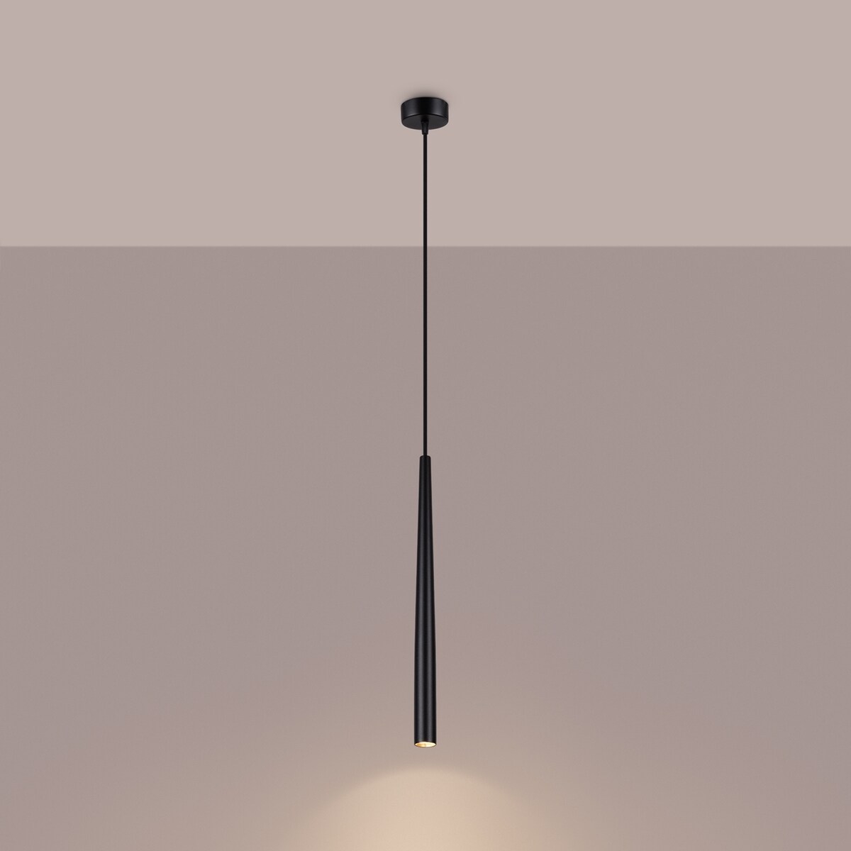 Lampa wisząca BLISS 1 czarna