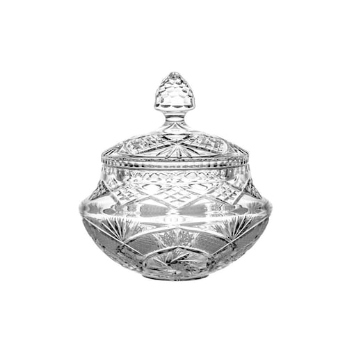Crystal Julia bomboniera pojemnik kryształowy na słodycze lub ciastka młynek 11643