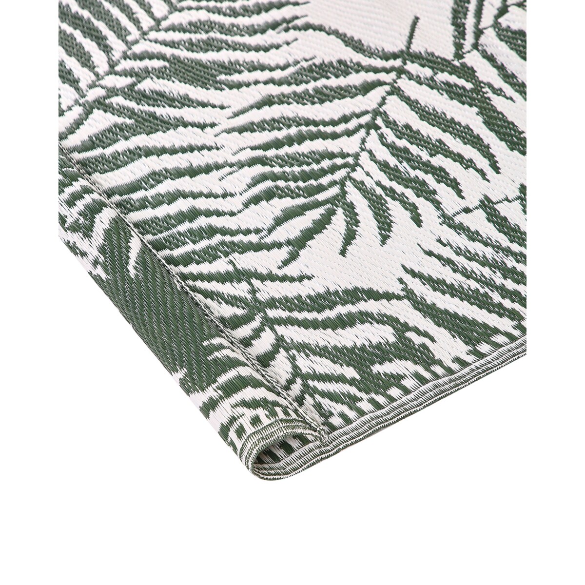 Dywan zewnętrzny 120 x 180 cm ciemnozielony KOTA