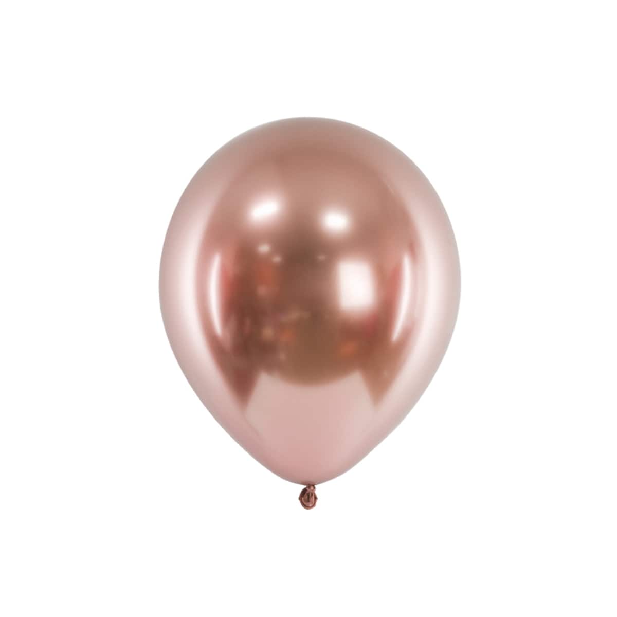 Balony Glossy 30cm, różowe złoto (1 op. / 50 szt.)