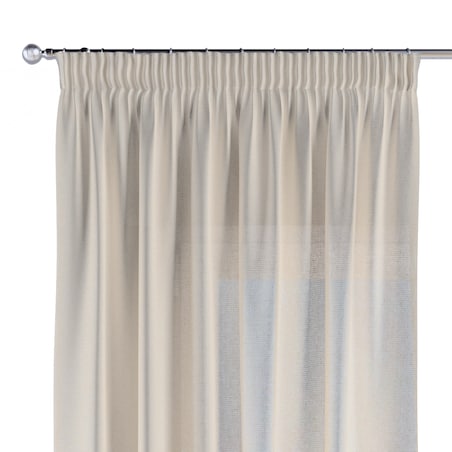 Zasłona na taśmie marszczącej 1 szt. 130x245 beżowy