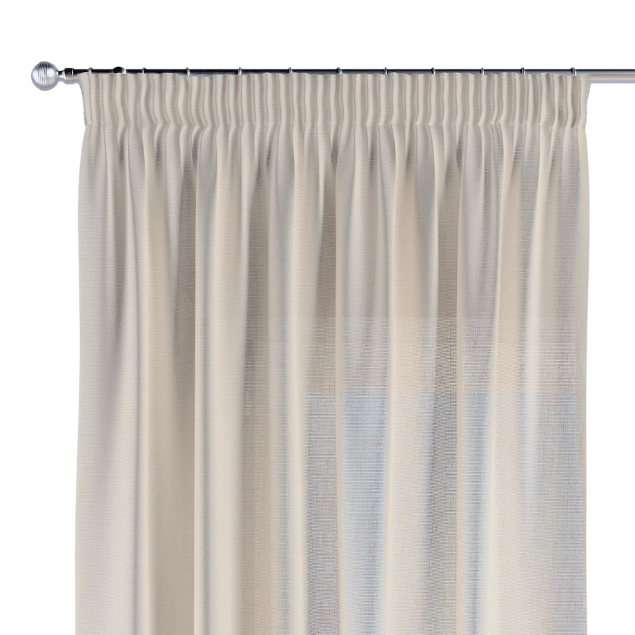 Zasłona na taśmie marszczącej 1 szt. 130x245 beżowy