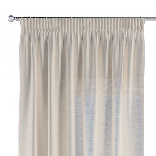 Zasłona na taśmie marszczącej 1 szt. 130x245 beżowy