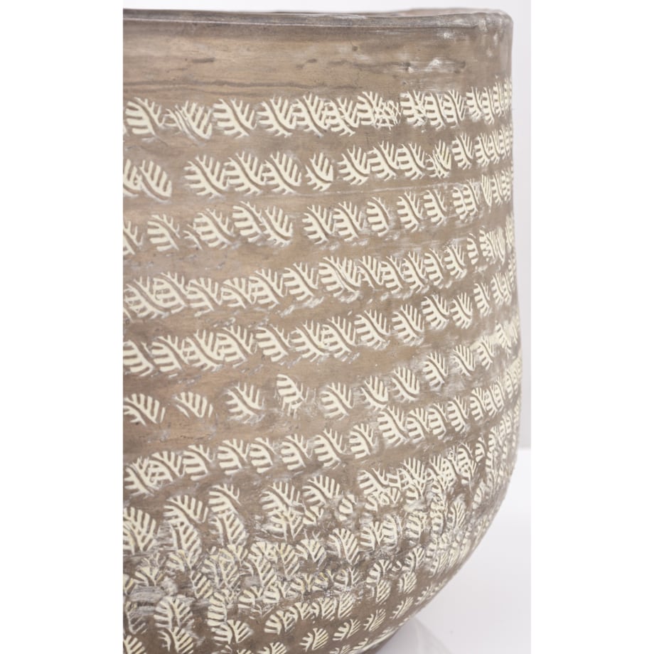 Osłonka metalowa 2 szt. 21x45x31 cm MERI złota i brązowa