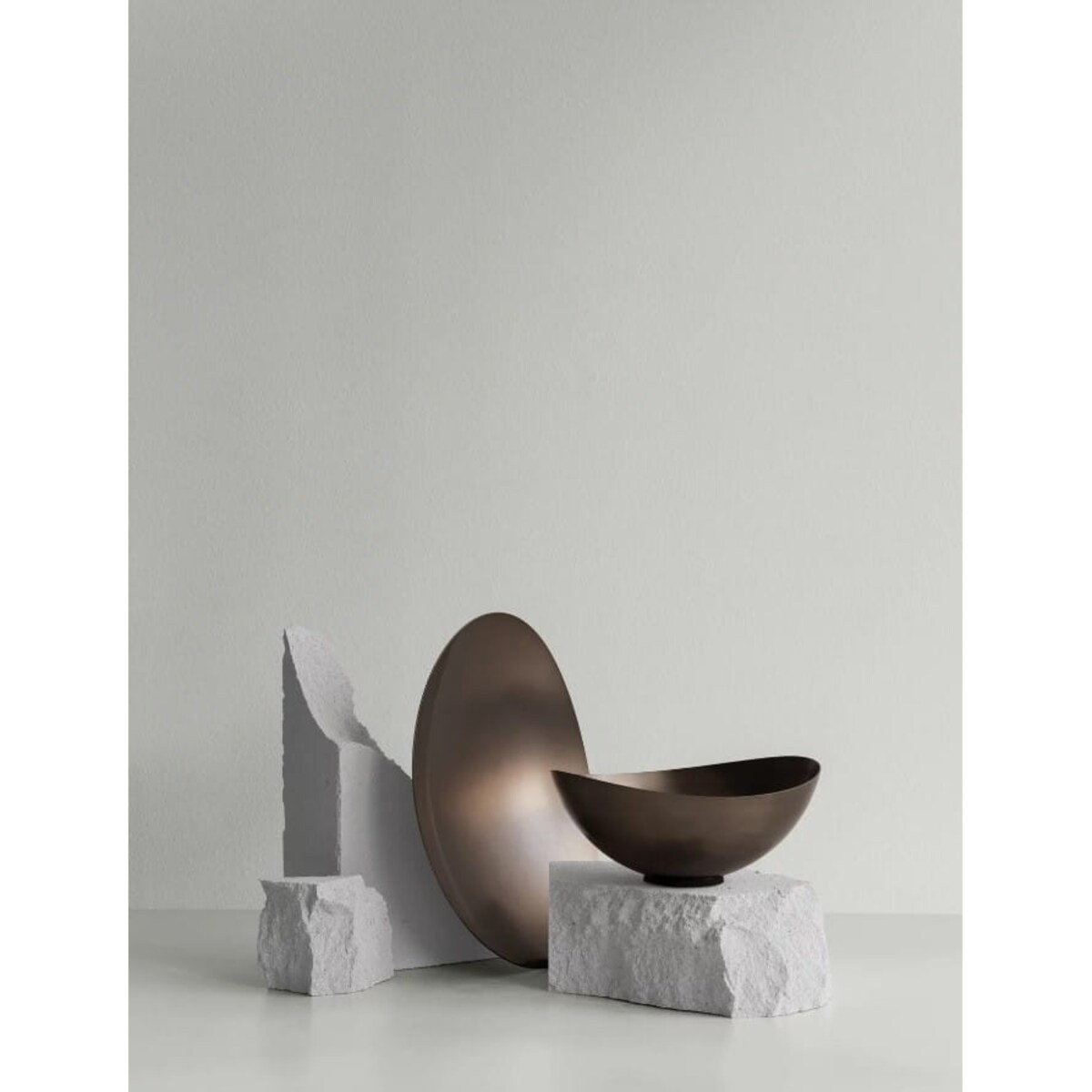 Misa ONDEA, burned metal, płaska, M