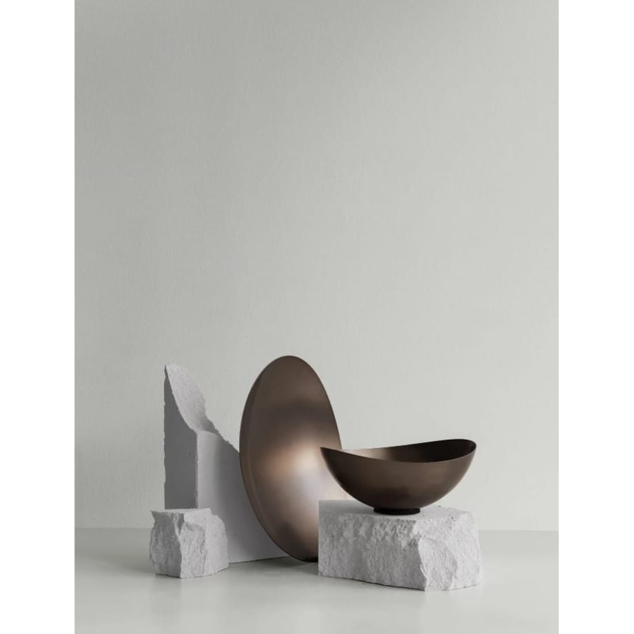 Misa ONDEA, burned metal, płaska, M