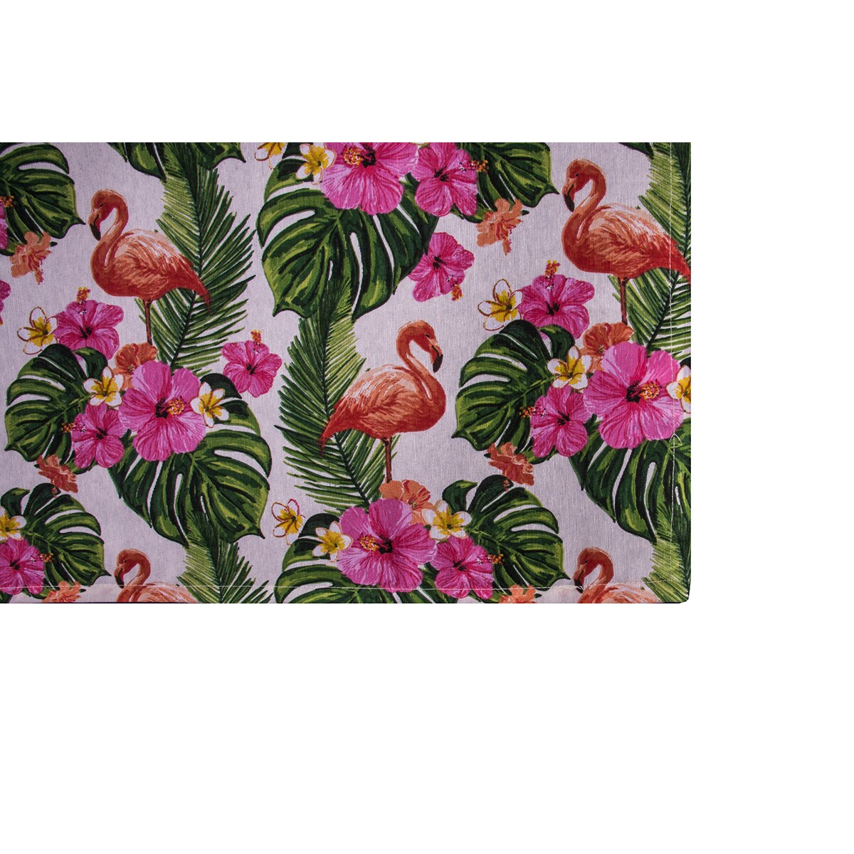 Konsimo MONTERI Serweta, biały/zielony/różowy