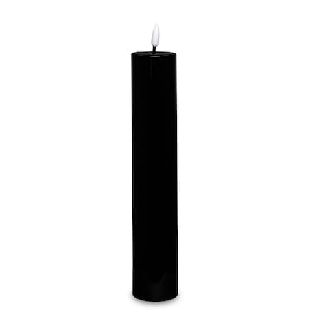 Świeca LED z tworzywa sztucznego TIMER 29x5x5 cm MOMBATTI-2 czarna medium
