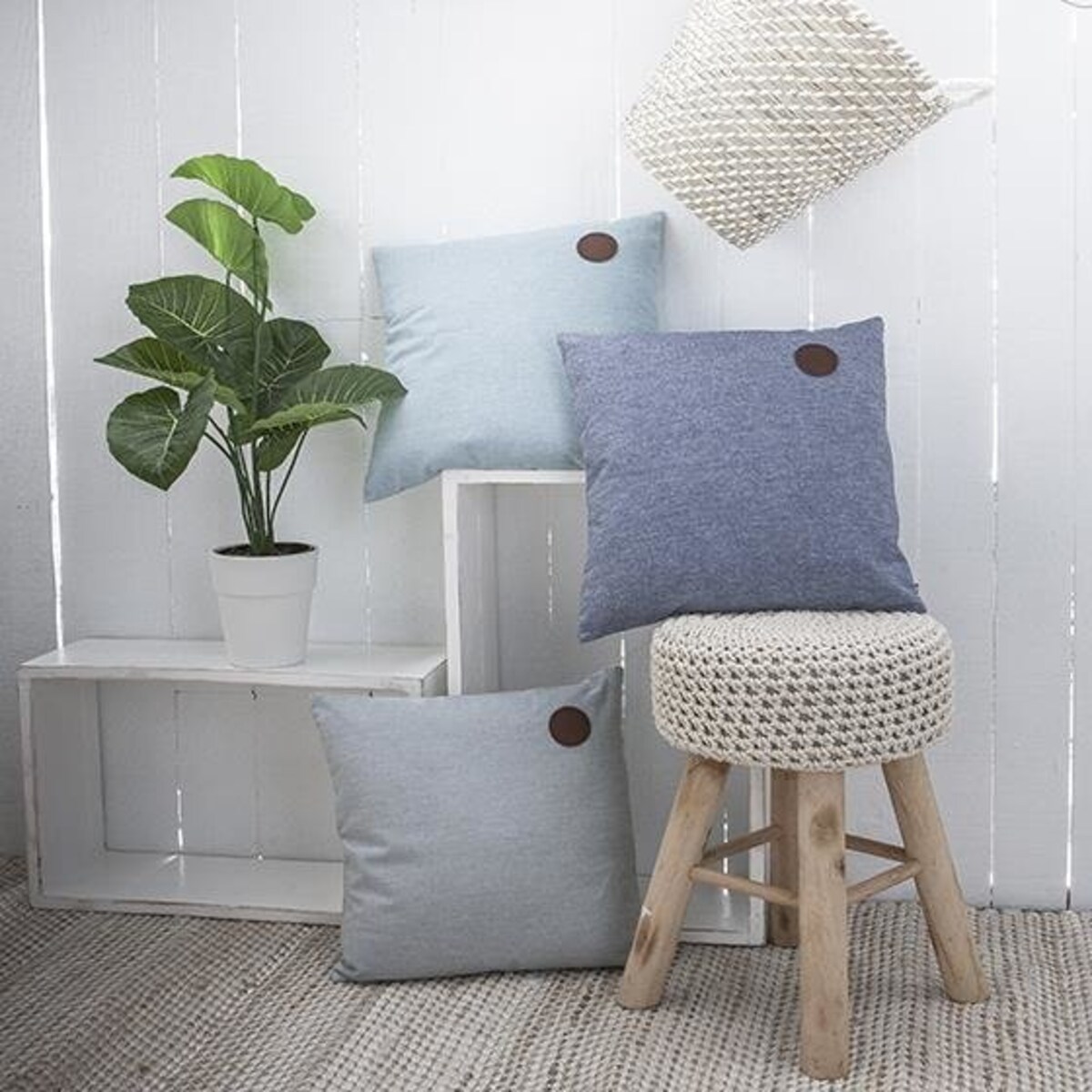 Poduszka dekoracyjna ESCALE, bawełna, 40 x 40 cm