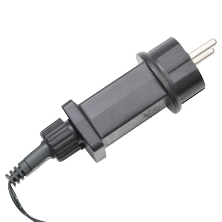 vidaXL Sznur lampek LED, 2000 diod w kolorze zimnej bieli, 17 m, PVC