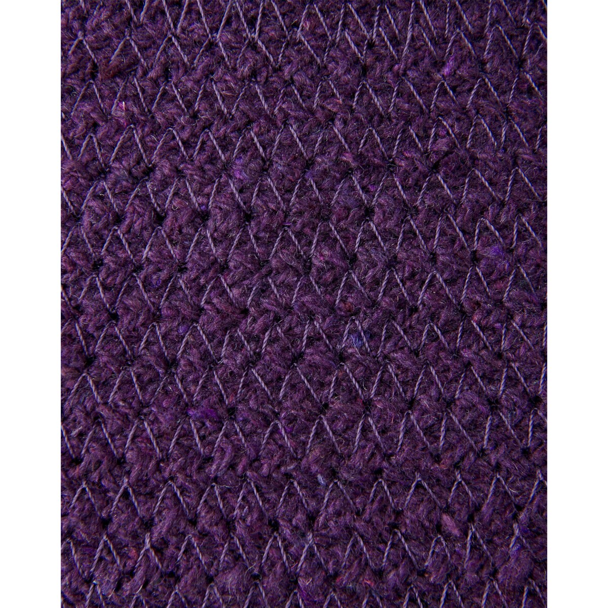 Zestaw 2 koszy bawełnianych fioletowy PANJGUR