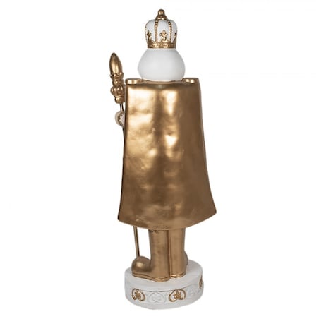 Duży Dziadek do Orzechów 178 cm pudrowy