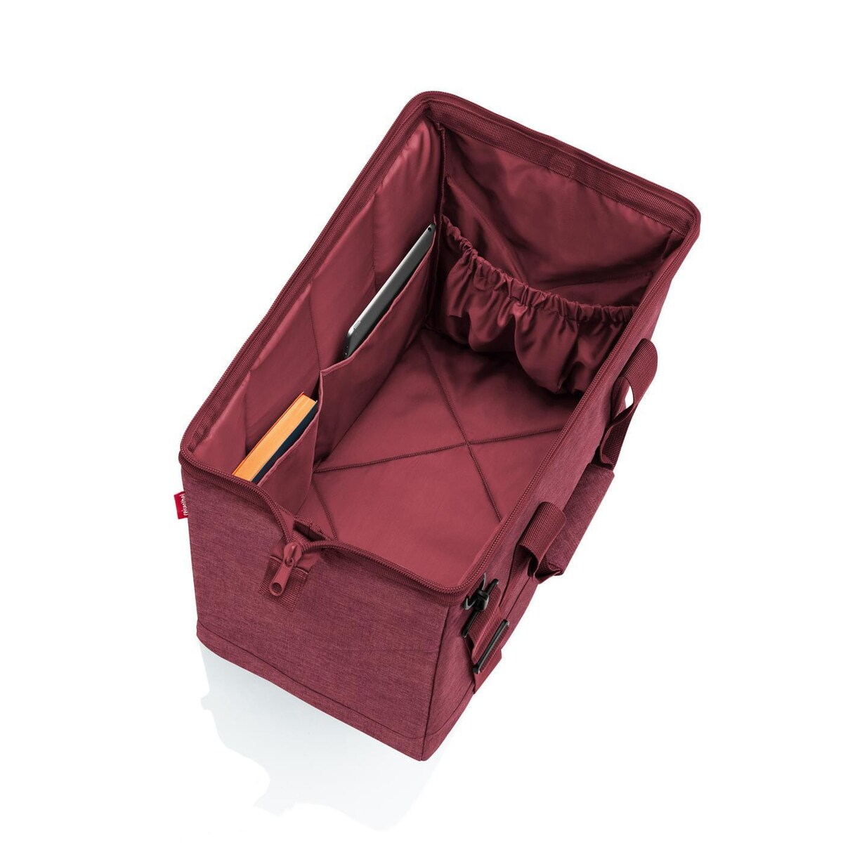 Torba ALLROUNDER L, twist maroon