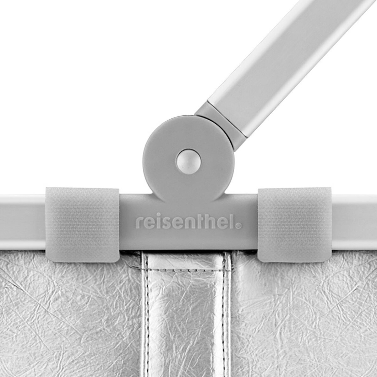 Koszyk CARRYBAG, silver crackle