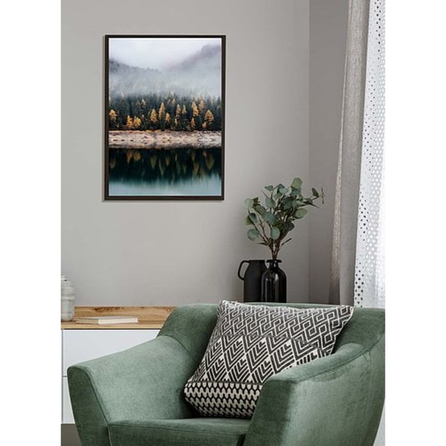 Poster Story, Plakat, Obraz - Łania na Śniegu, wymiary 50 x 70 cm