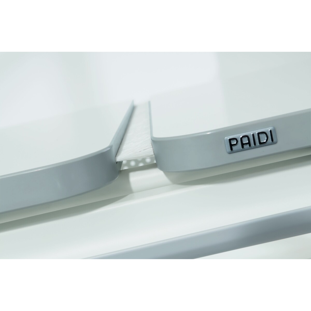 Biurko regulowane 130cm kredowa biel-szary Paidi DIEGO GT