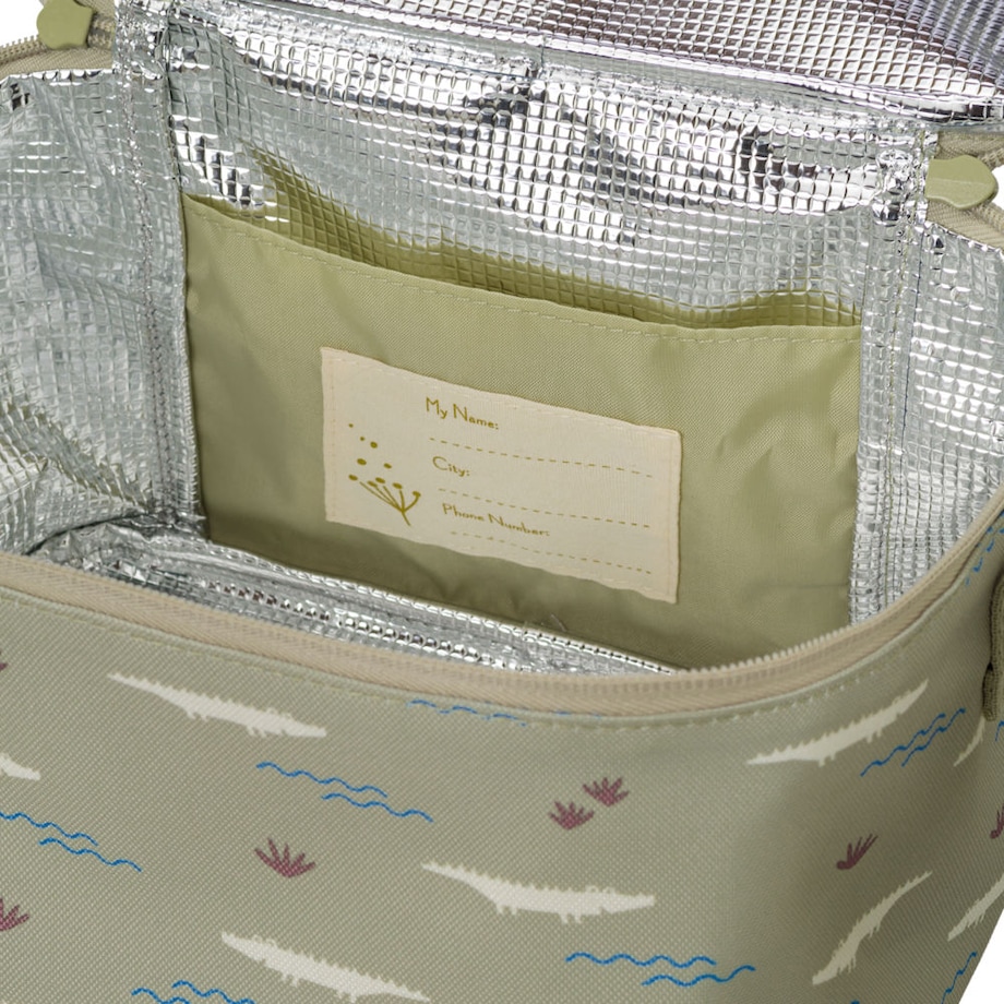 Fresk Duża śniadaniówka termiczna Krokodyl