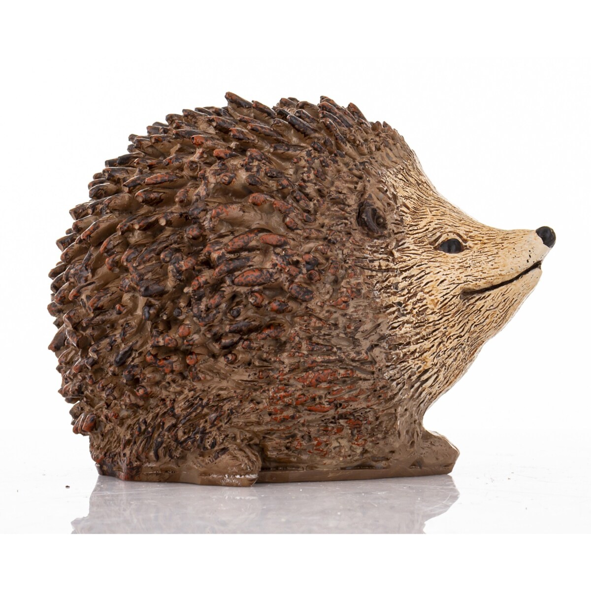 Dekoracja - figurka jeża 7,5x9,5x6,5 cm RICCIU