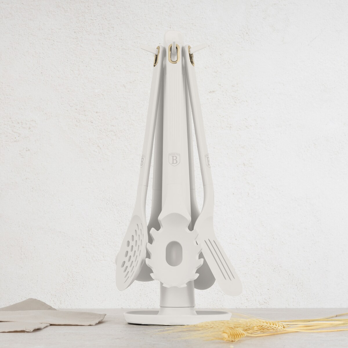 Zestaw przyborów kuchennych na stojaku 5 elementów BerlingerHaus BH-8619 Sahara Collection