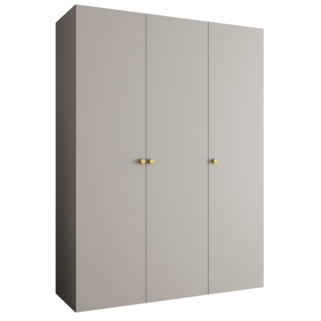 Szafa uchylna otwierana PARMA 1 150 wys. 202 cm Kaszmir + u. Złoty