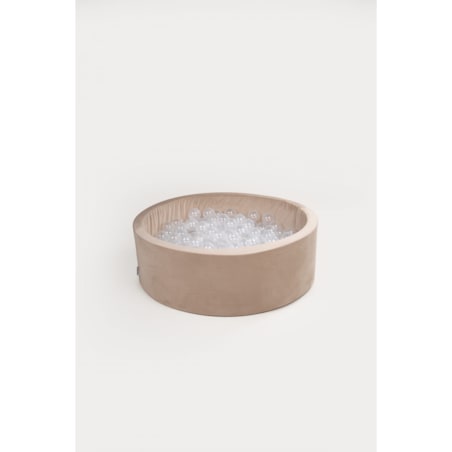 TRANSPARENTNE piłki do suchego basenu - 400 stuk