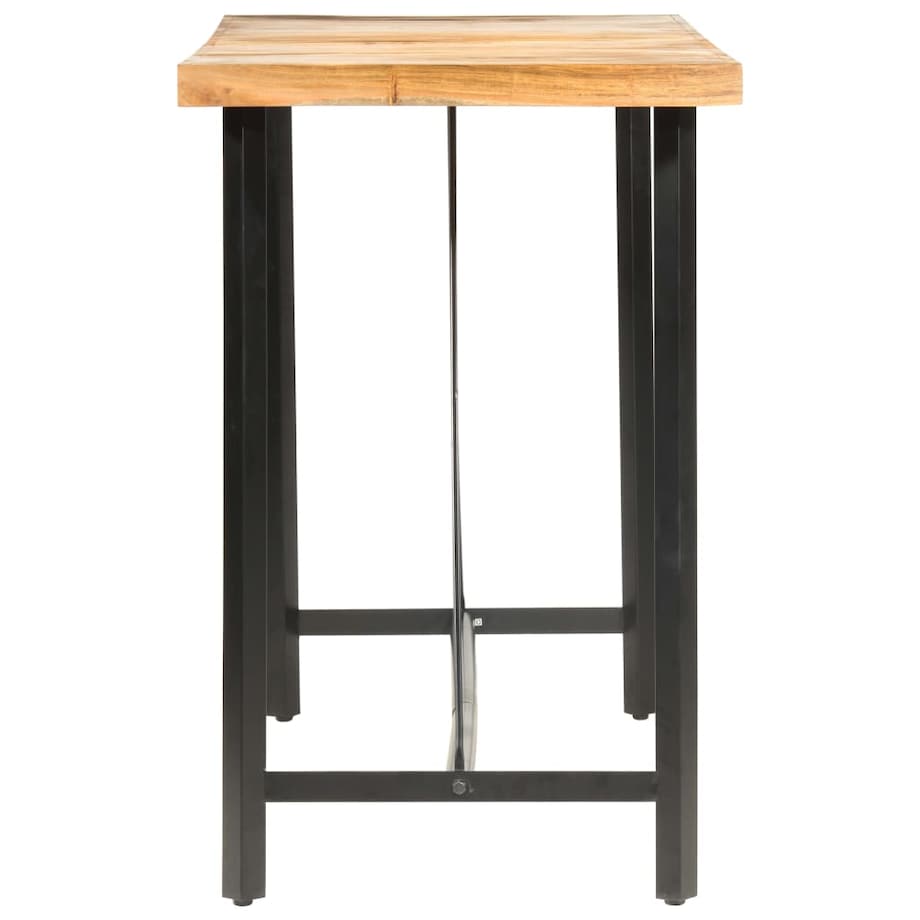 vidaXL Stolik barowy, 180x70x107 cm, lite drewno akacjowe