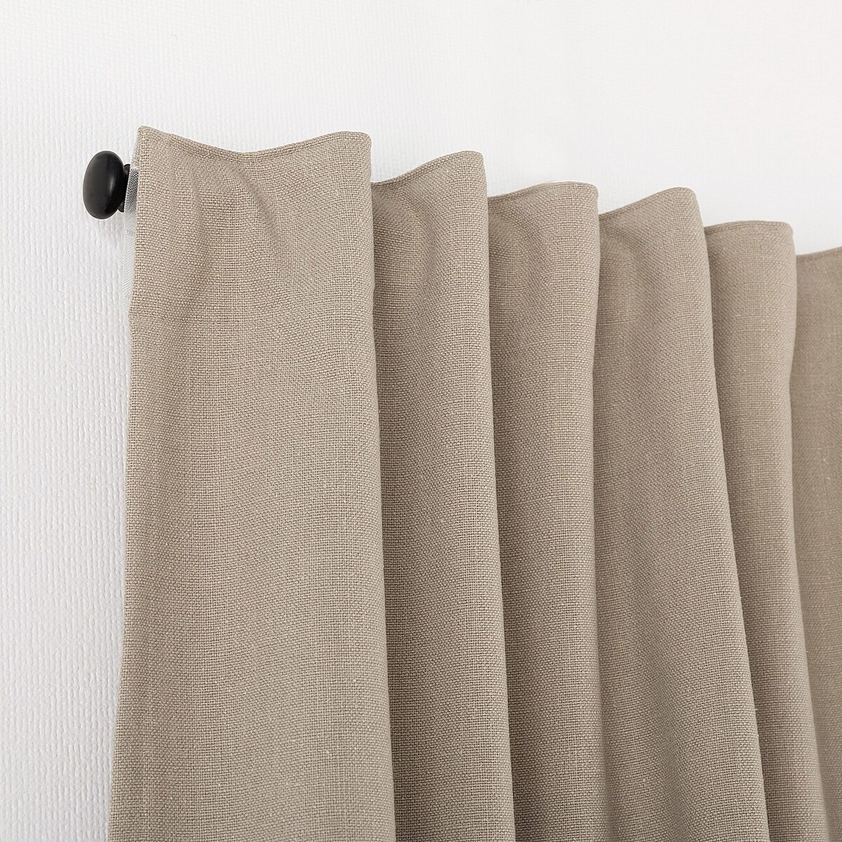 Zasłona gotowa na taśmie marszczącej 140x280cm beige 1 szt. 140x280 beżowy