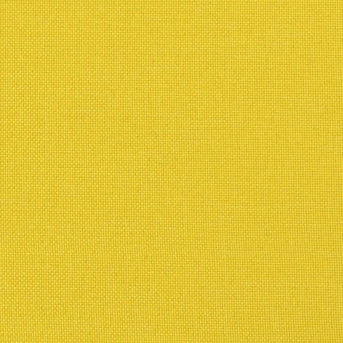 vidaXL Fotel relaksacyjny jasnożółty materiał