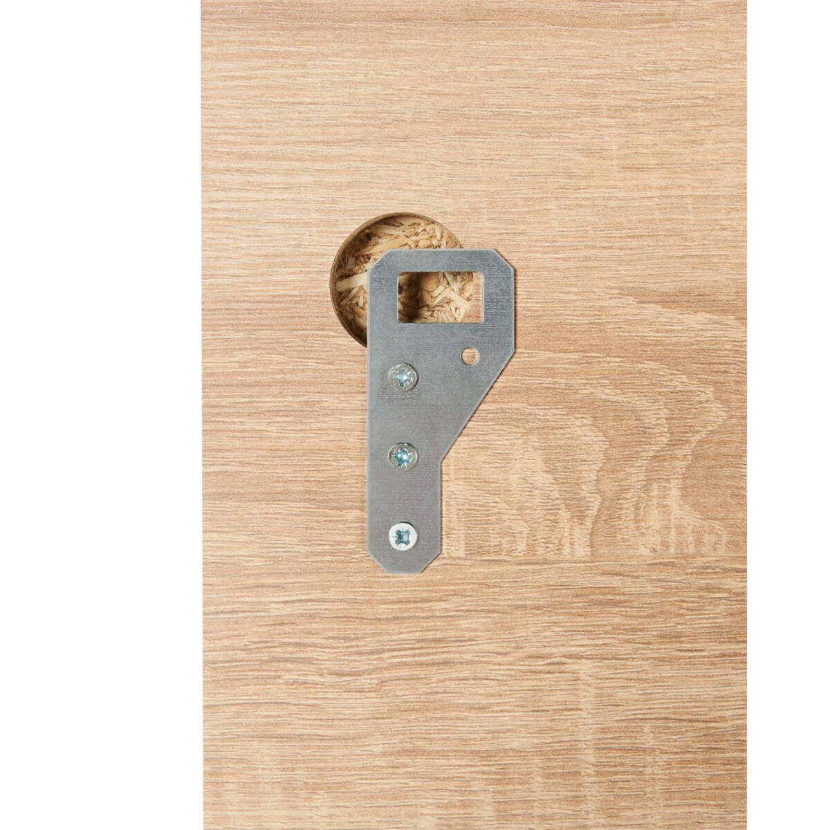 Regał ścienny ESTON Jasne drewno