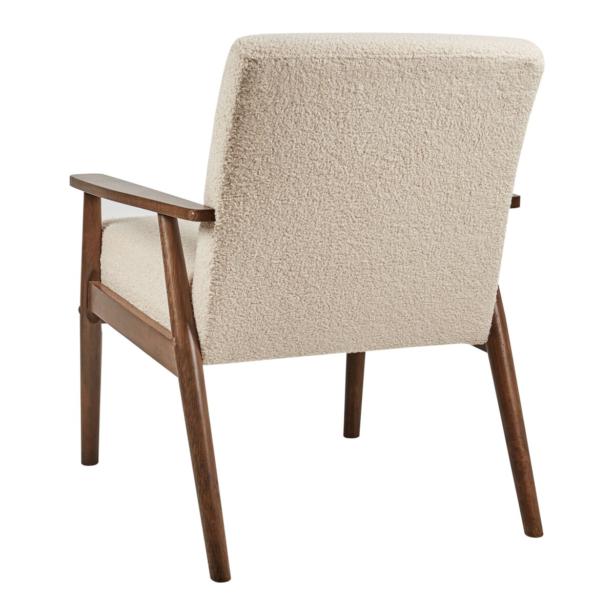 Fotel ESRUM Boucle Beżowy