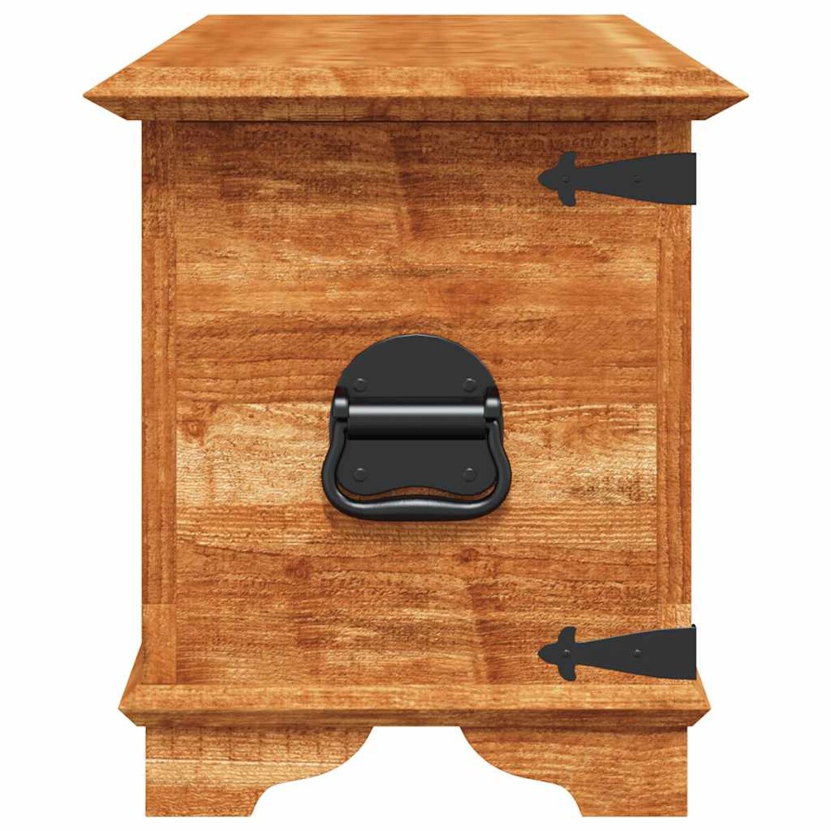 vidaXL Skrzynia z surowego drewna mango