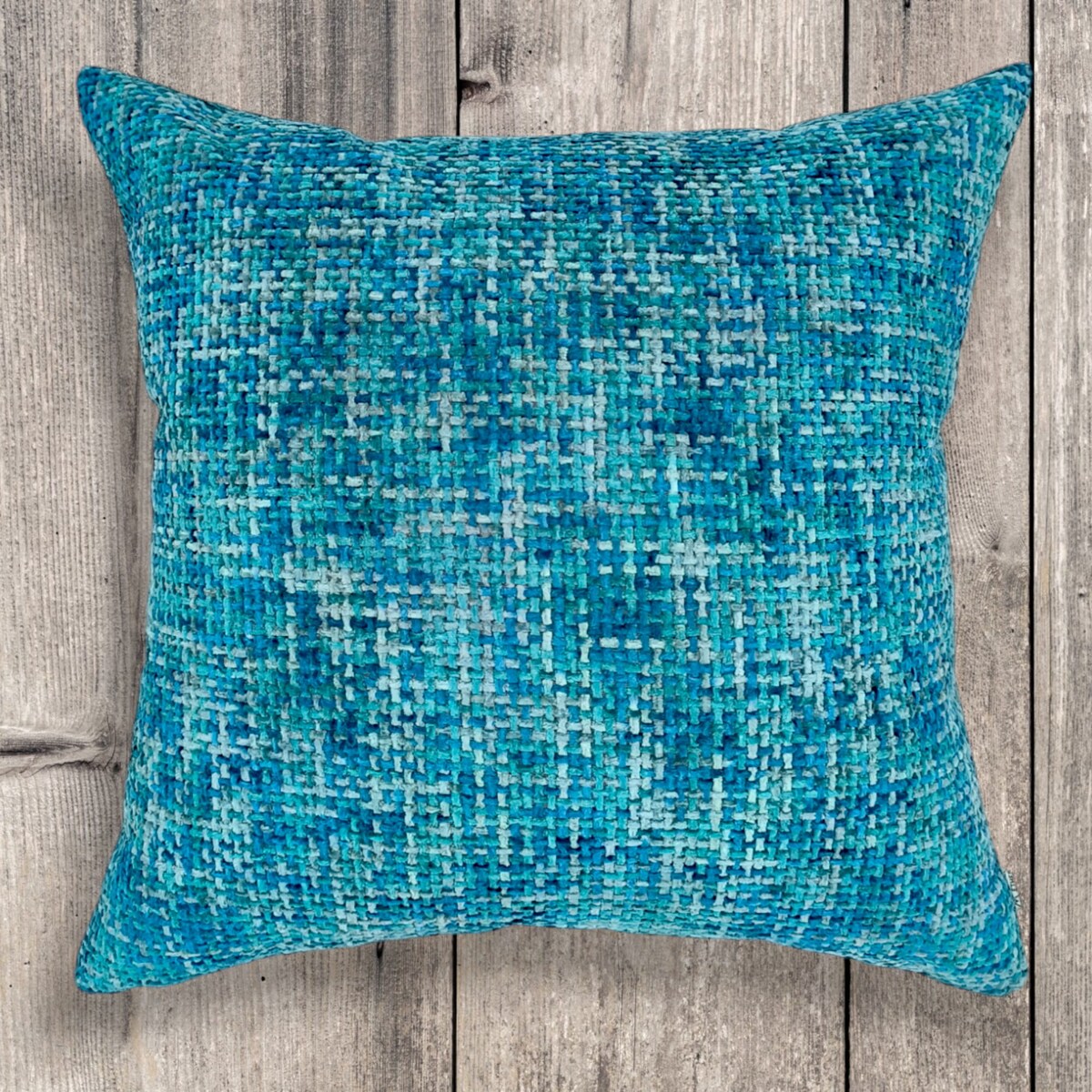 Turkusowy komplet dwóch poduszek dekoracyjnych Stella - Aztek Boho