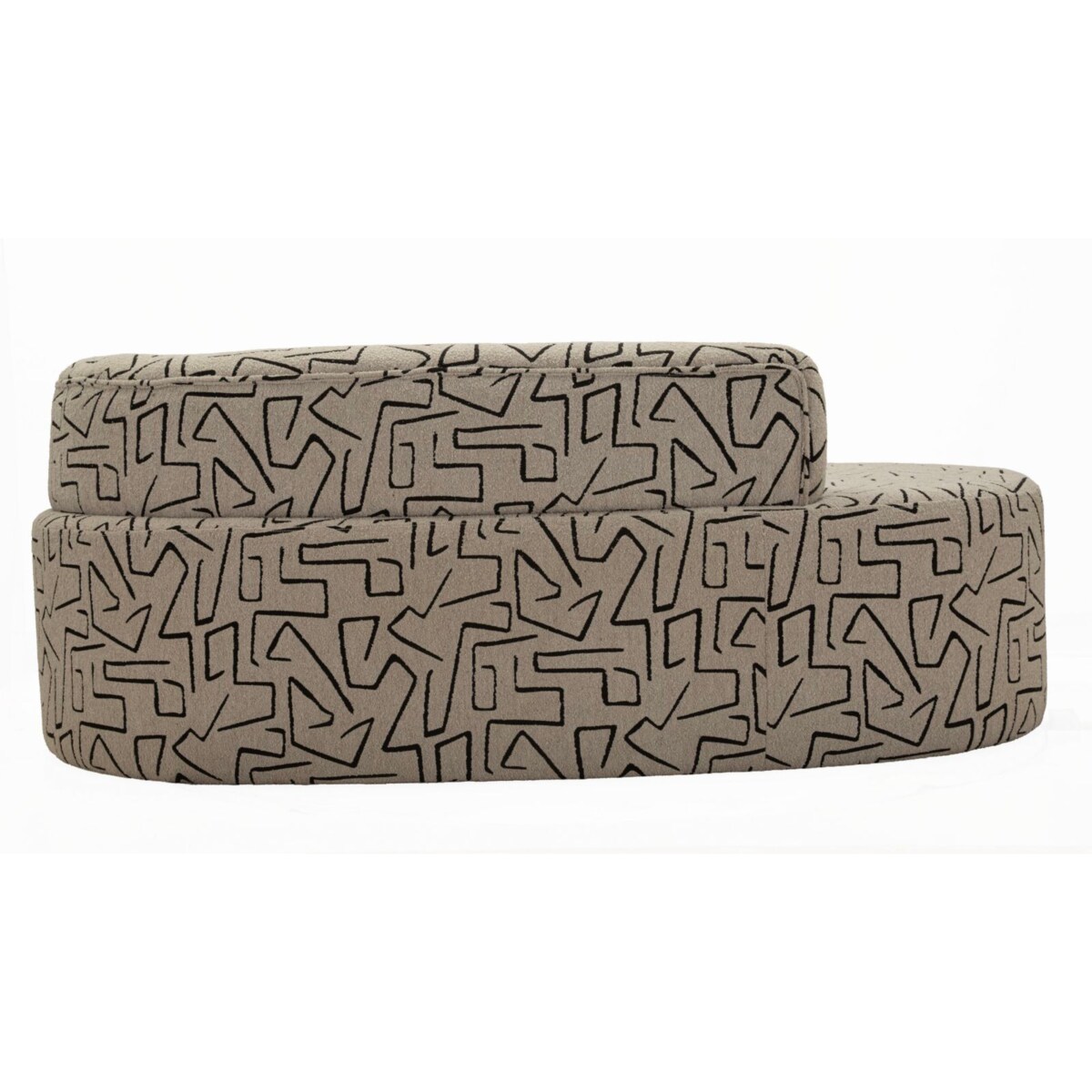 Sofa Nairobi, kolor wielokolorowy, poliester i sklejka, 176 x 91,5 x 69 cm, styl nowoczesny, do salonu, Mauro Ferretti