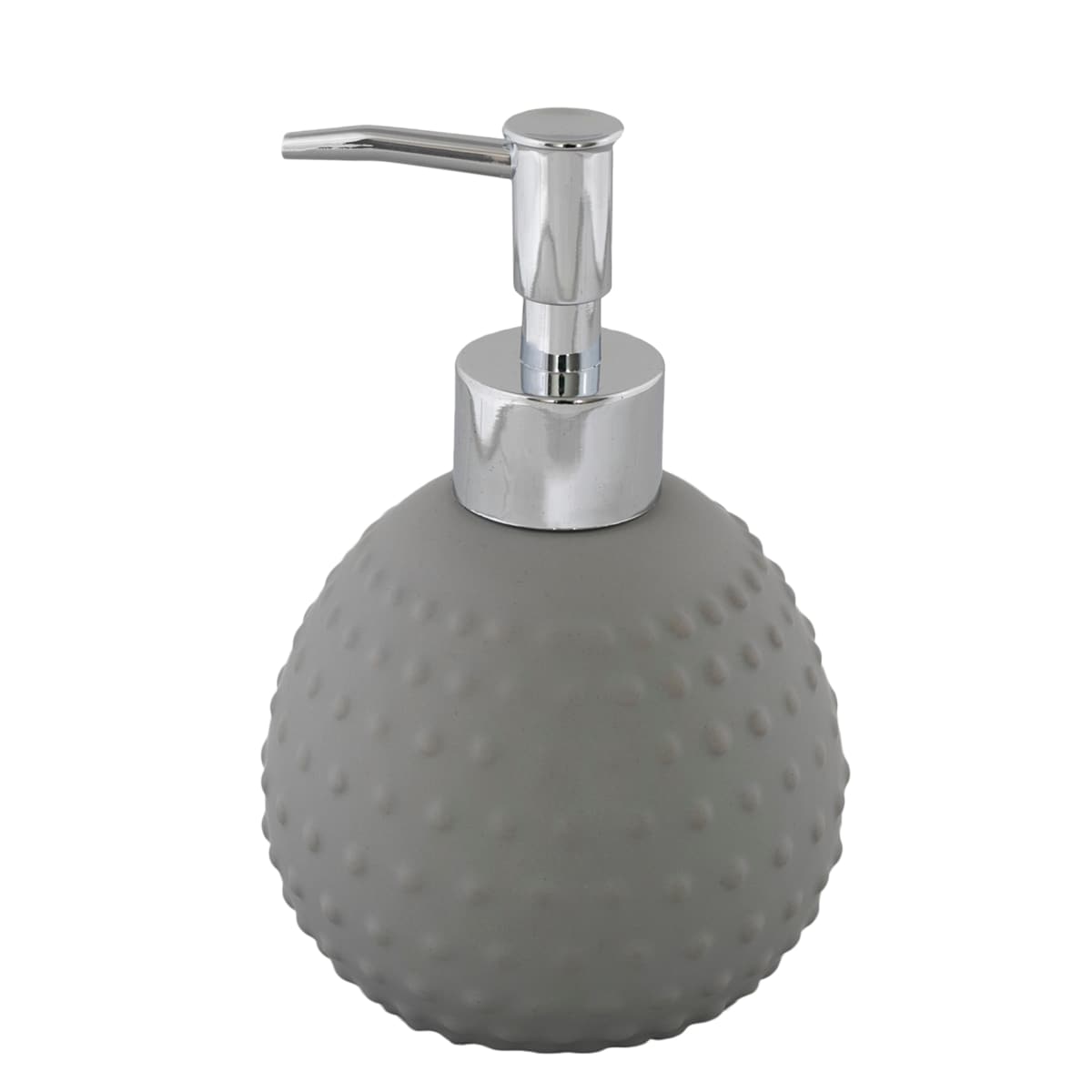 DOZOWNIK DO MYDŁA szary ceramiczny 400ml