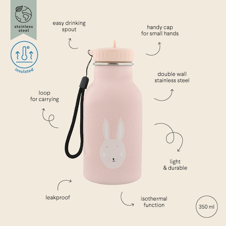 Termiczna butelka 350 ml - Królik