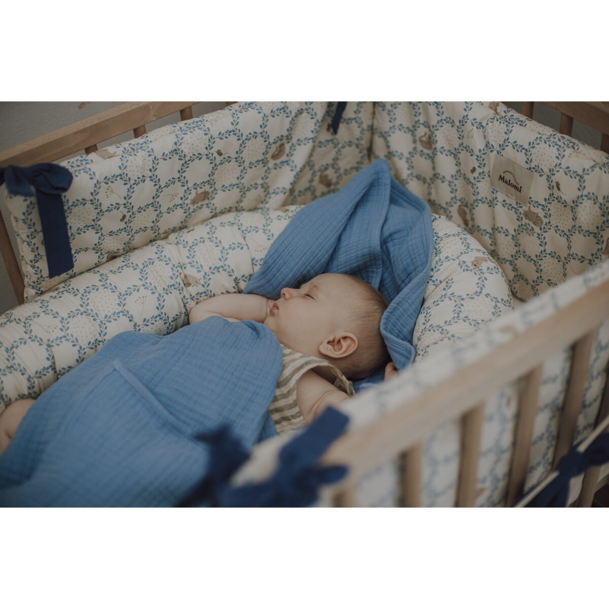 Kokon niemowlęcy Blue Cottage