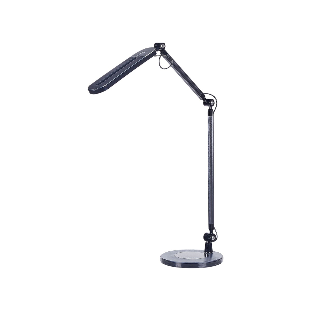 Lampa biurkowa LED metalowa czarna GRUS